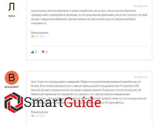 Gain Trade отзыв Gain Trade отзыв