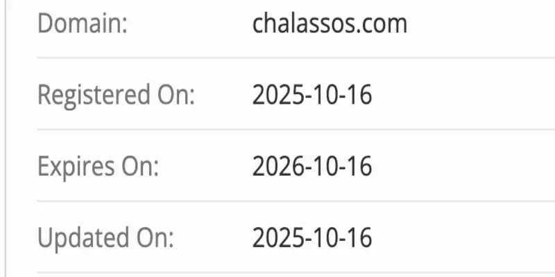 Chalassos домен домен Chalassos