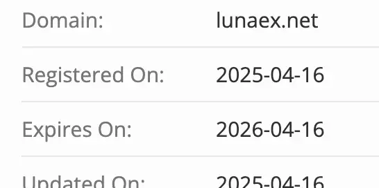 домен Lunaex