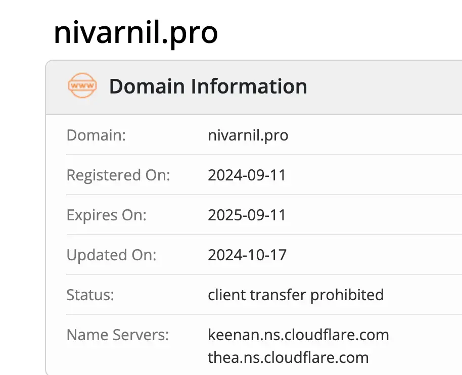 Nivarnil домен
