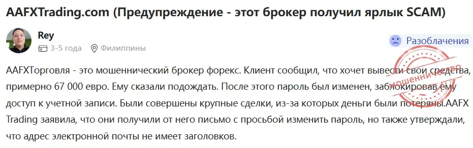 AAFX-Trading-scam AAFX Trading скам