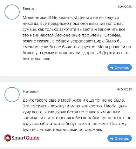 Проект Go Investing (go-inv.com) Отзывы