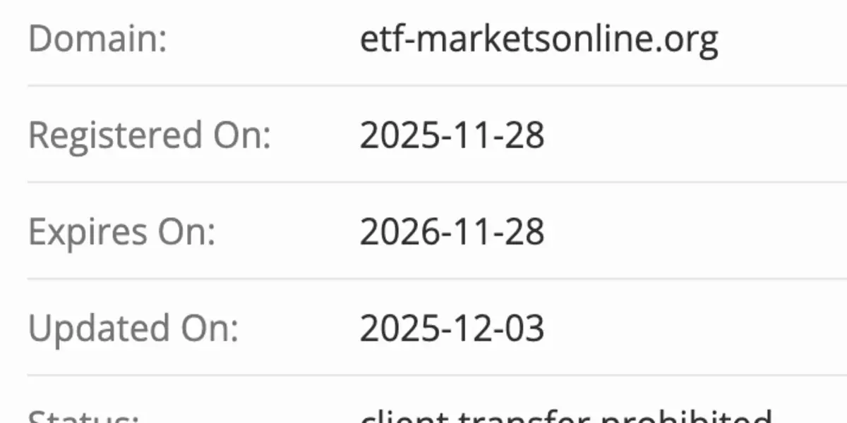 домен ETF Markets