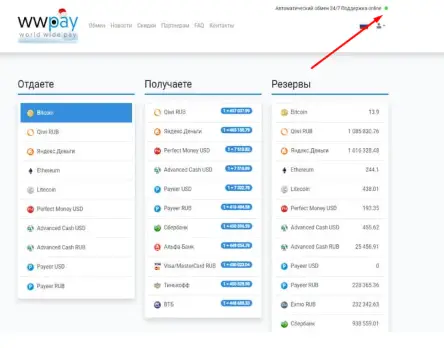 информация о WW-Pay