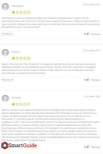 Отзывы о Onl Ozvvengo Отзывы о Onl Ozvvengo