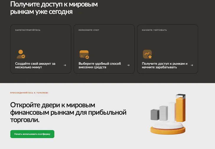 Yururemi инфо о платформе обзор платформы Yururemi