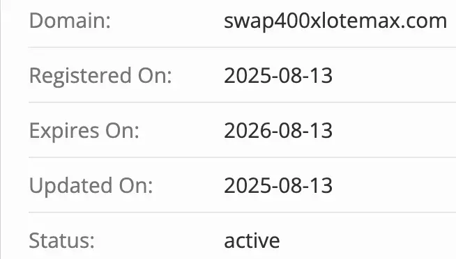 Swap 400X Lotemax домен домен Swap 400X Lotemax