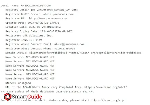 One Dollar Profit развод One Dollar Profit развод