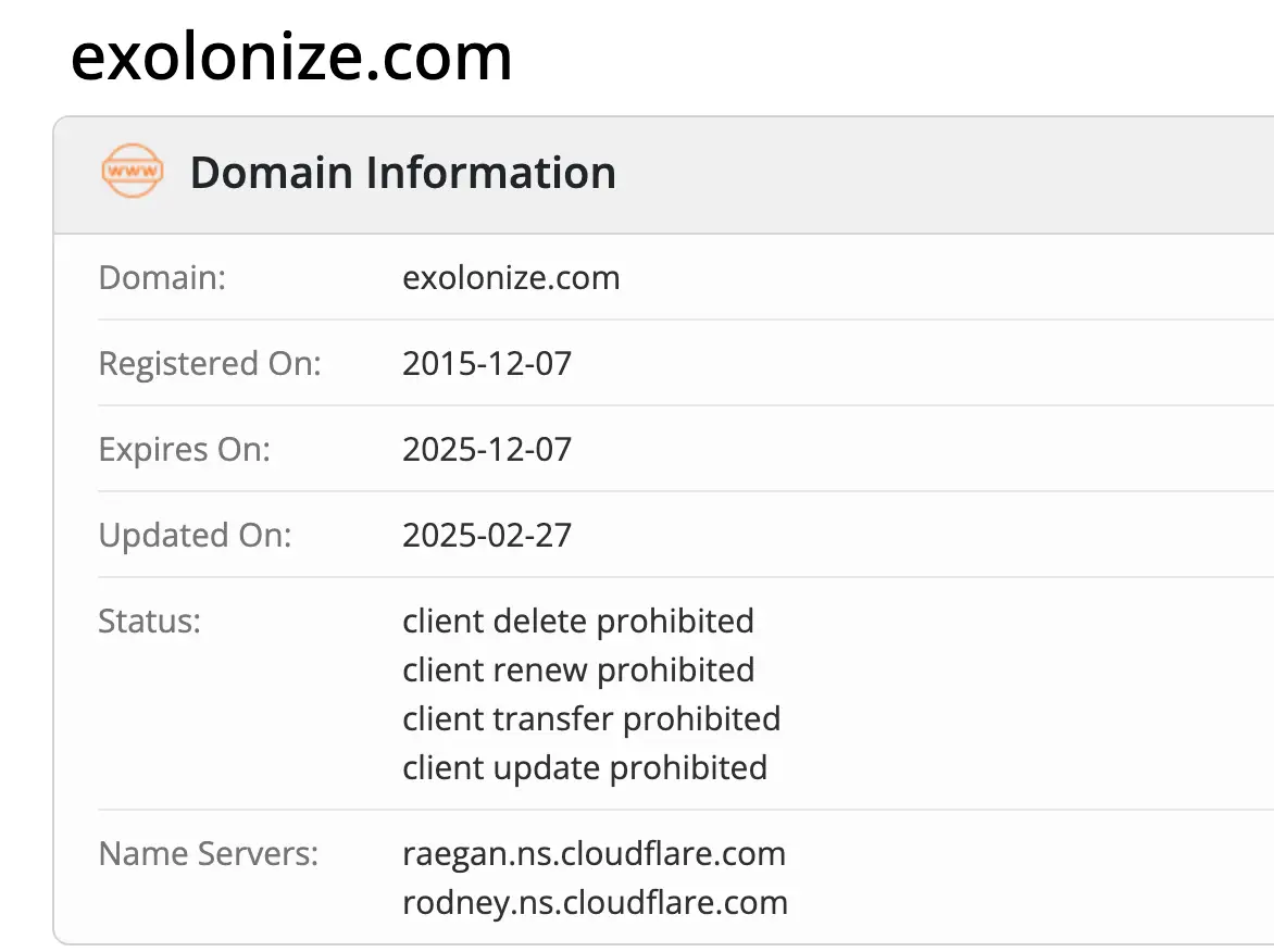 Exolonize домен