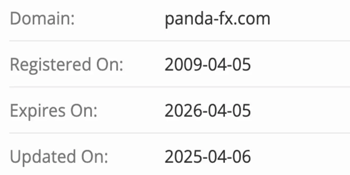 PandaFX домен домен PandaFX