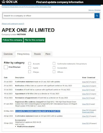 СКАМ Apex One AI СКАМ Apex One AI