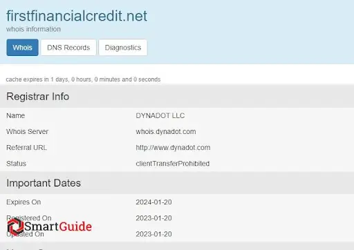 СКАМ First Financial Credit СКАМ First Financial Credit