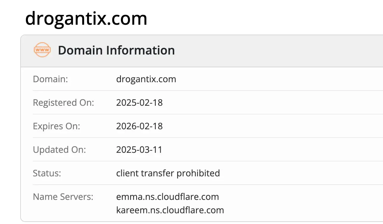 Π΄ΠΎΠΌΠ΅Π½ Drogantix Drogantix Π΄ΠΎΠΌΠ΅Π½