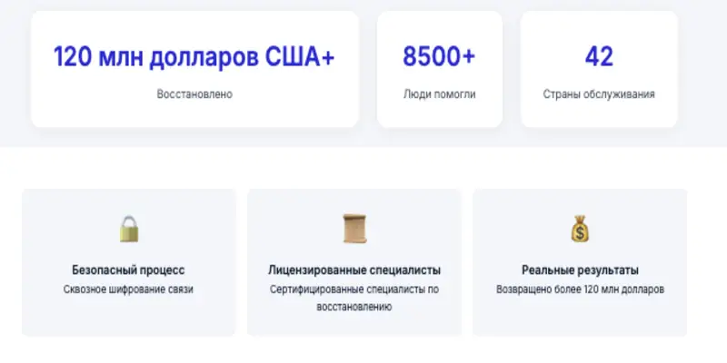 Recovery Pro инфо о проекте обзор на Recovery Pro