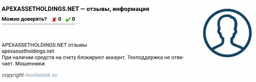 Apex-Assets-otzyvy Apex Assets отзывы