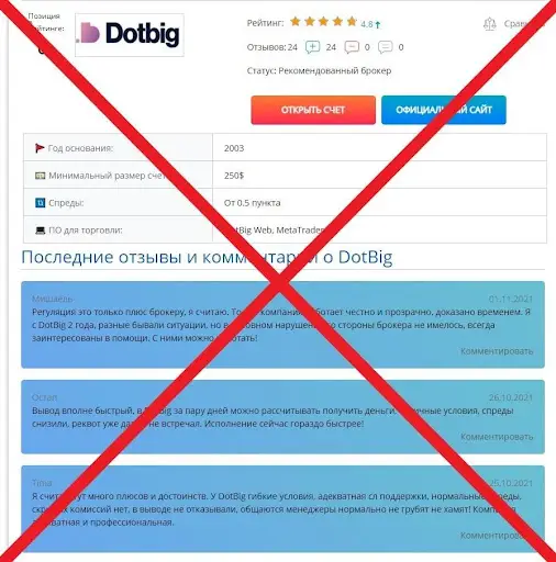 Мошенники на DotBig Мошенники на DotBig