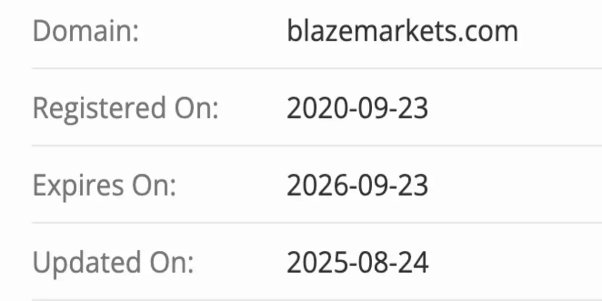 домен Blaze Markets
