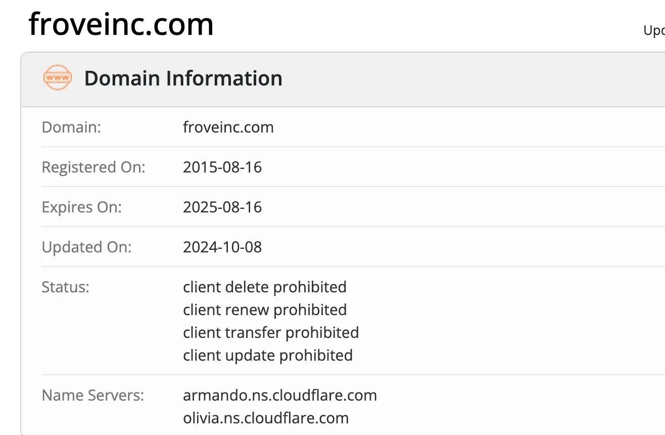Froveinc домен