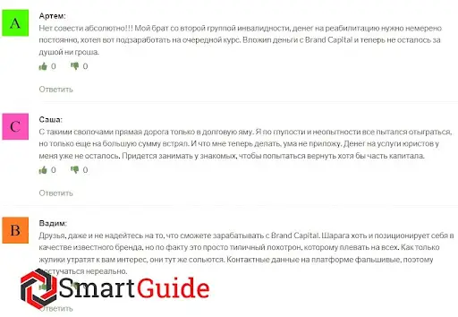 Бренд Капитал отзыв