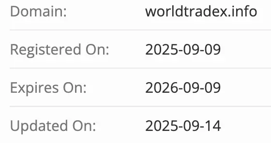 Worldtradex домен  домен Worldtradex