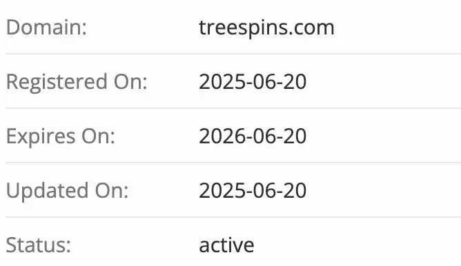 Treespins домен домен Treespins