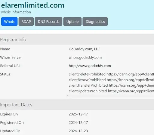 Elarem Limited обзор 