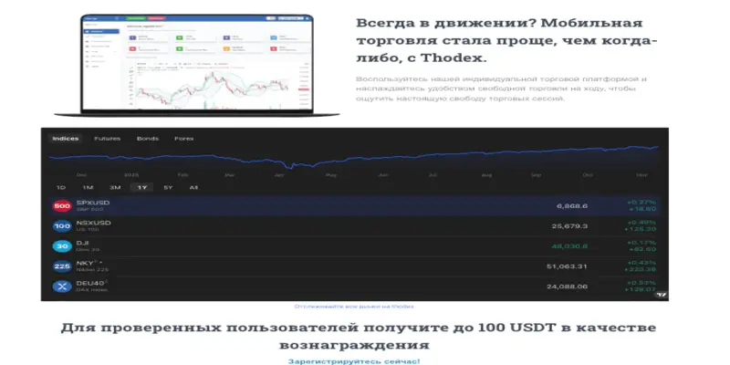 обзор на Thodex Exchange