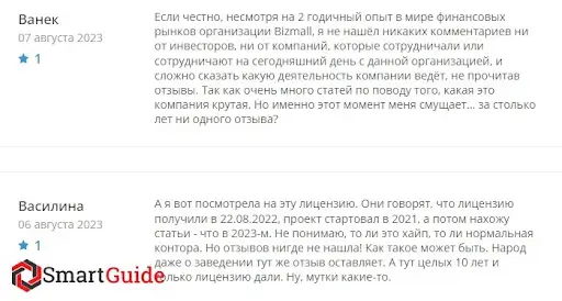 Bizmall (Бизмолл), какие отзывы