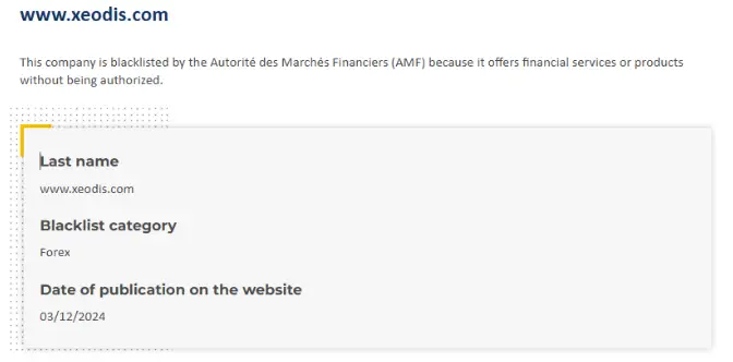 обзор на Xeodis