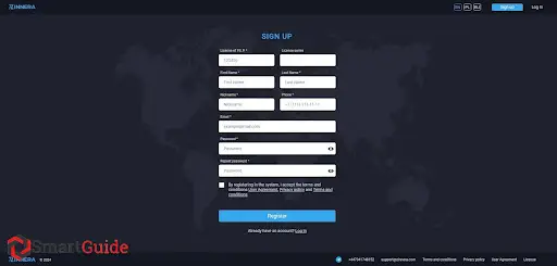zinnera registration zinnera-com