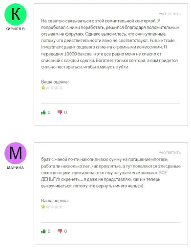 Фьюче Трейд Инвестмент Отзывы Фьюче Трейд Инвестмент Отзывы