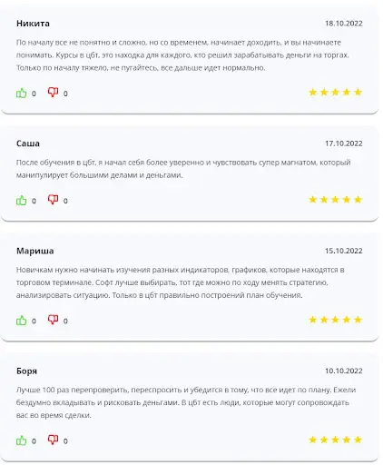 ЦБТ отзыв ЦБТ отзыв