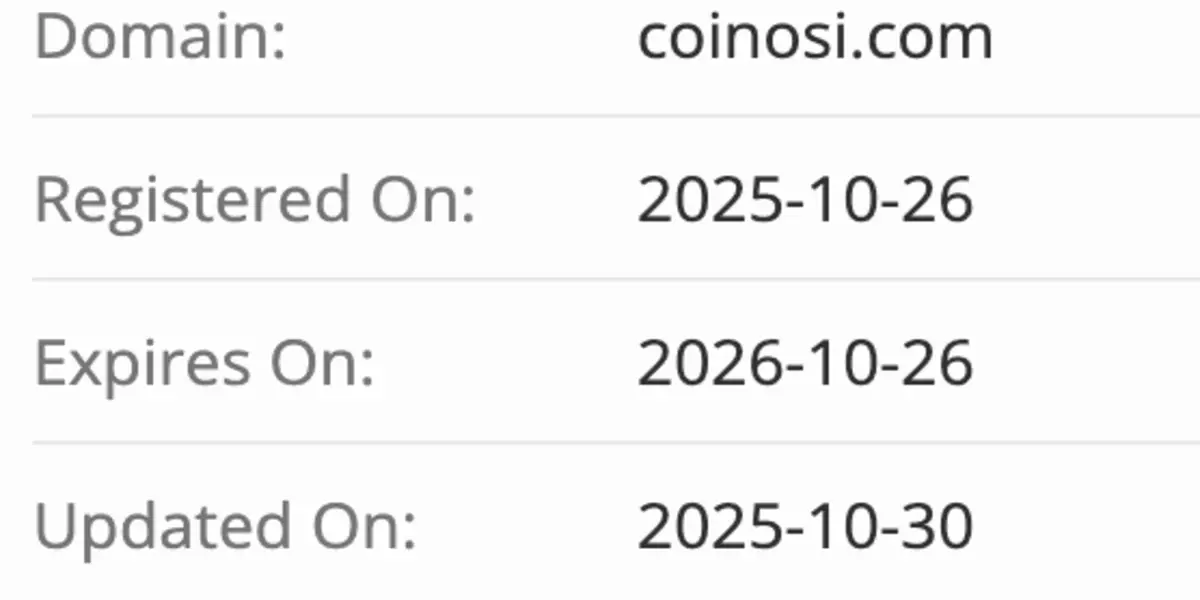 COINOSI домен домен COINOSI