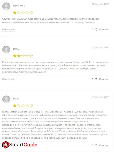 СКАМ binoptclub.com 