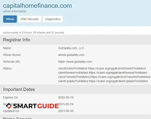 О лохотроне Capital Home Finance О лохотроне Capital Home Finance