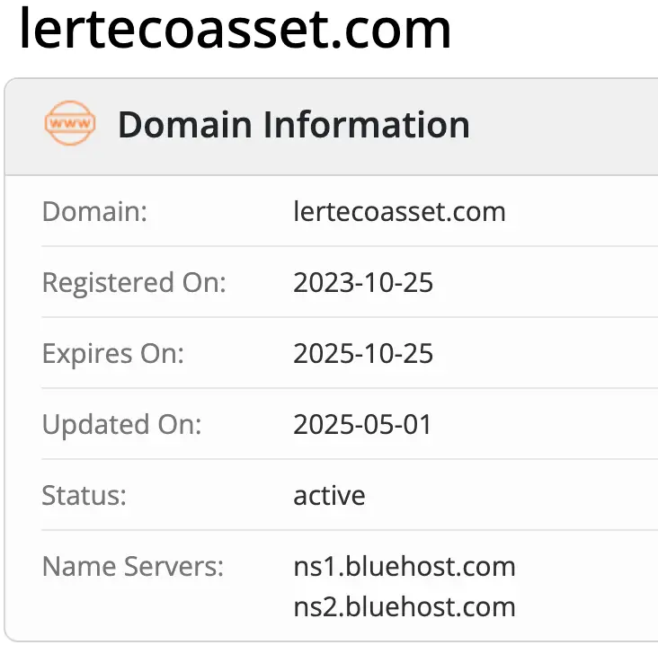 домен Lerteco Asset Finance Lerteco Asset Finance домен