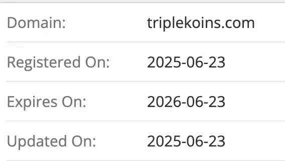 Triplekoins домен  домен Triplekoins