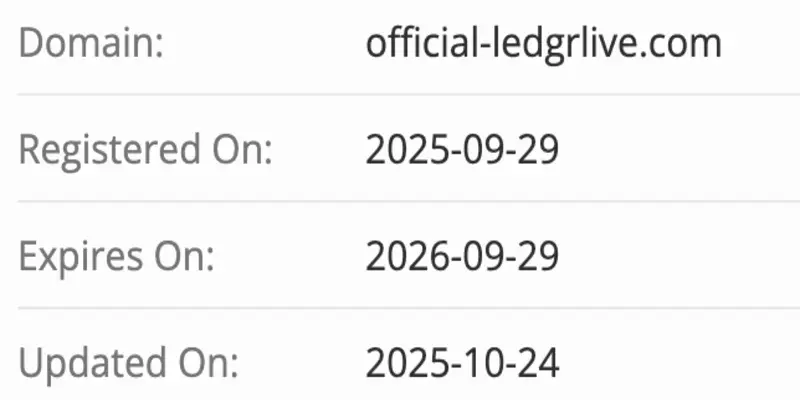 домен Ledger Live