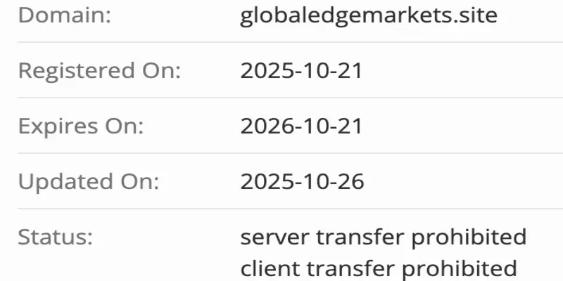 Global Edge Markets домен домен Global Edge Markets