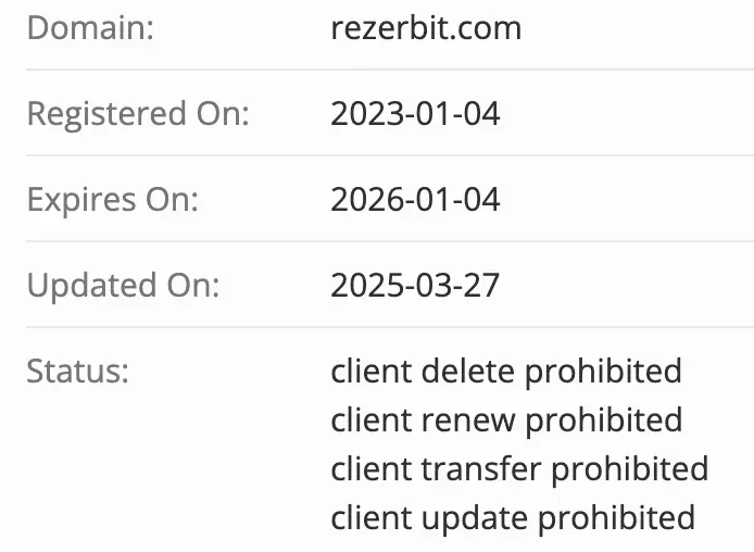домен Rezerbit
