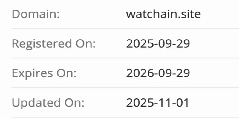 домен Watchain Quantum Code