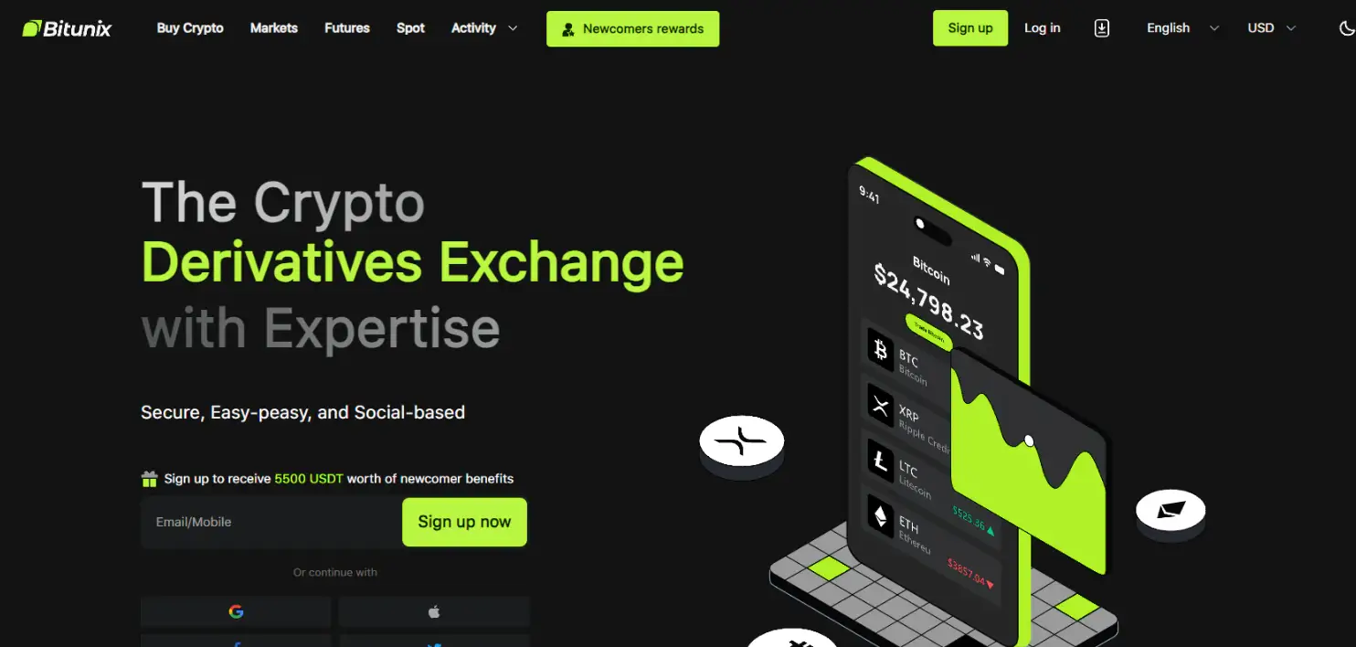 информация о Bitunix Bitunix обзор