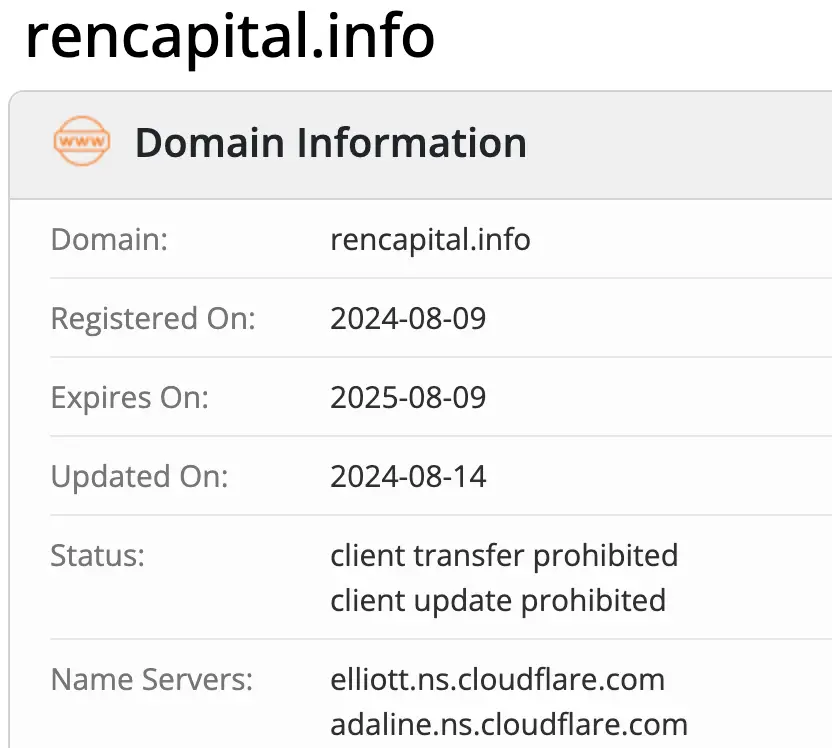 Ren Capital домен