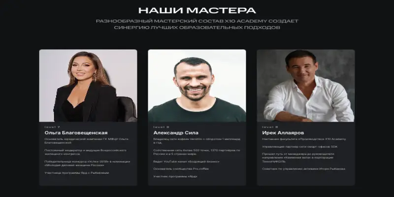 X10 Academy обзор условий что известно? X10 Academy