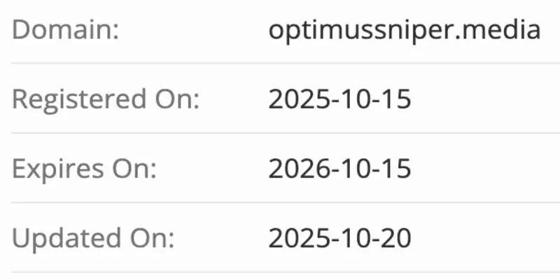 домен Optimus Sniper