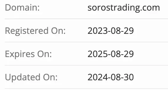 Soros Trading домен домен Soros Trading