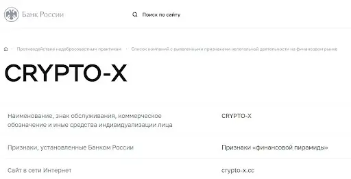 Развод Crypto X Развод Crypto X