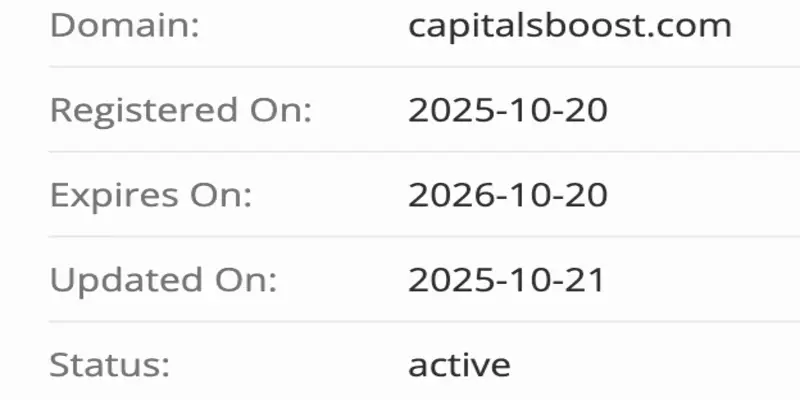 Capitalsboost домен домен Capitalsboost