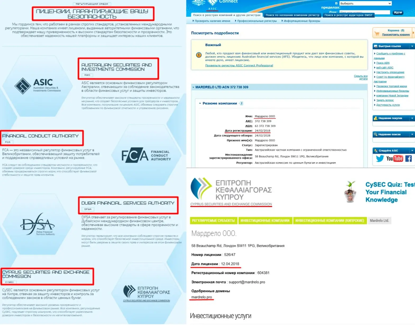 Mardrelo мошенники