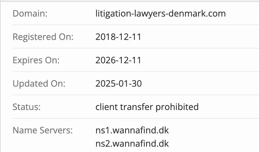 Litigation Lawyers домен 